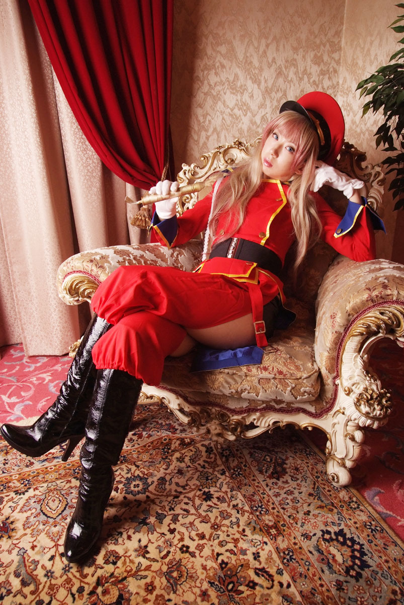 [Cosplay] Macross Frontier - Sexy Sheryl Nome - akaiteza